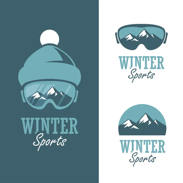 Wintersport — Stockvector