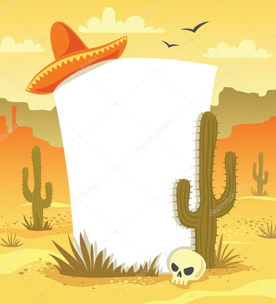 Mexican background