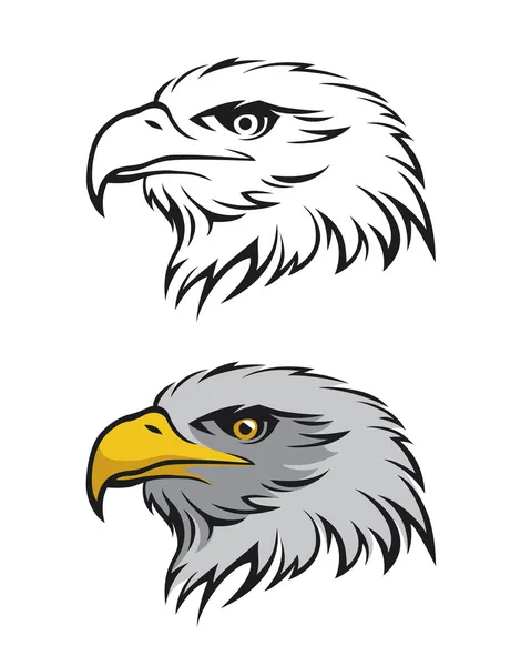 Eagle head — Stock Vector