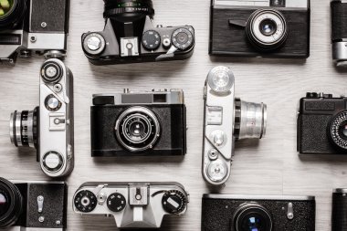 eski fotoğraf makinesi