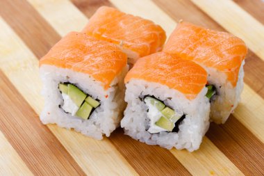 suşi Japon Japonya yemek taze rulo