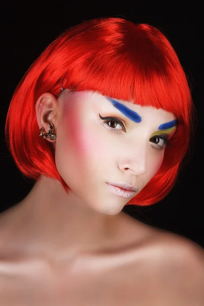 Maquiagem beleza — Fotografia de Stock