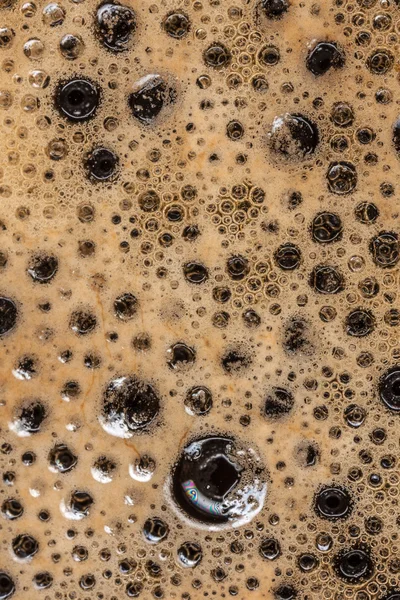 Pink foam with some bubbles in it — Stock Photo, Image