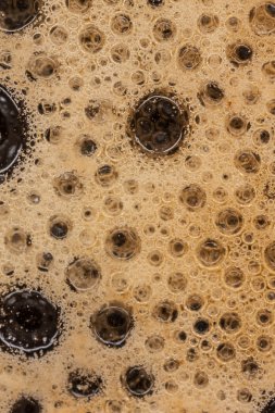 bazı kabarcıkları ile pembe köpük