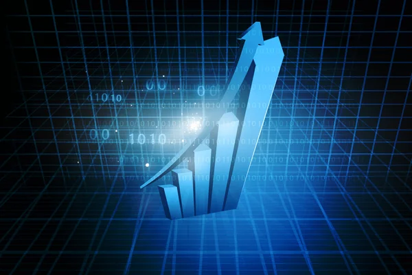 Affärsdiagram — Stockfoto