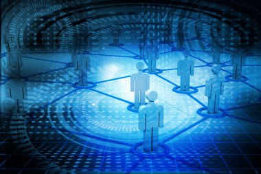 Business Netzwerke, Menschen-Netzwerk