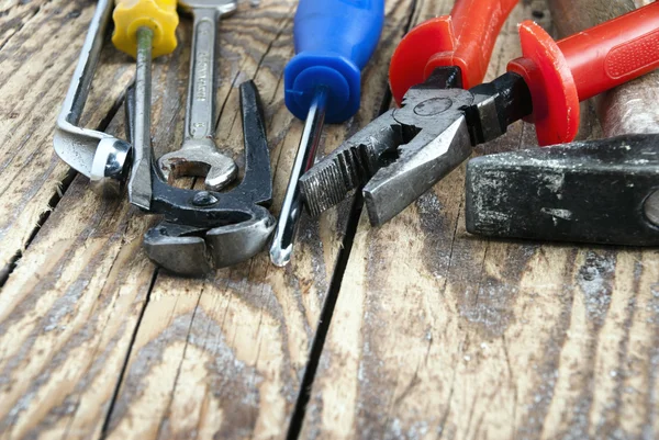 Different tools on the table — Stock Photo, Image