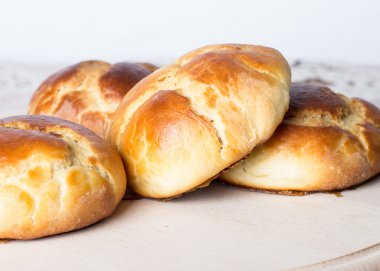 Taze ev yapımı ekmek.