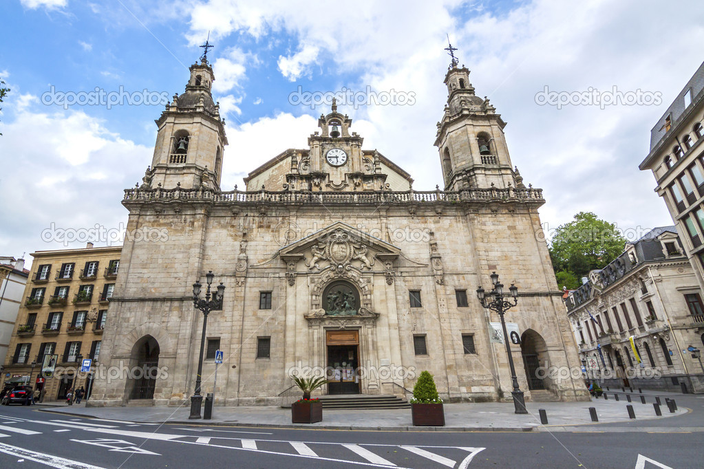 San Nicolas Church. Bilbao, Basque Country (Spain).