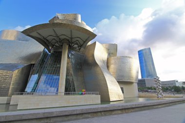 Bilbao, 25 Haziran: 25 Haziran 2014 yılında guggenheim Müzesi'nın