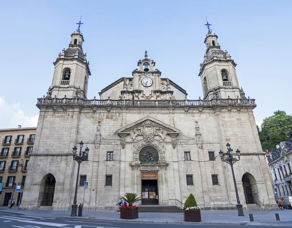 Eglise San Nicolas de Bilbao, Pays Basque (Espagne) ). — Photo