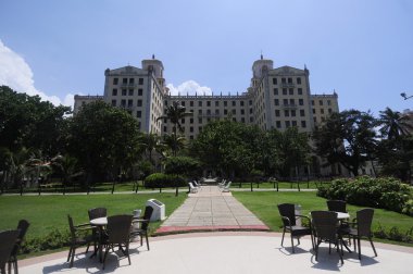 The Hotel Nacional in Havana clipart