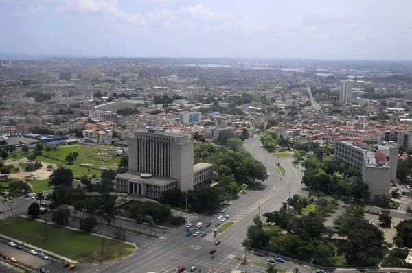 Panoramic view of Havana, Cubamercial centre of Cuba. — Stock Photo, Image