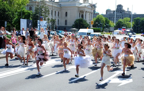 Carrera de bodas — Foto de Stock