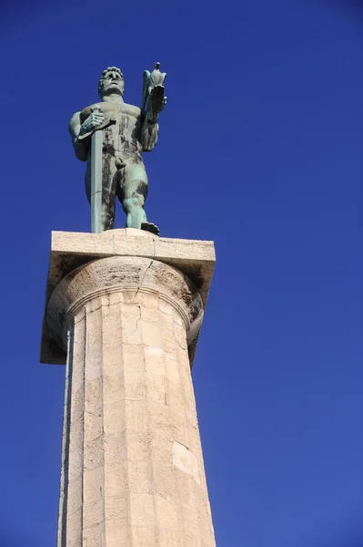 Памятник победителю Белграда — стоковое фото