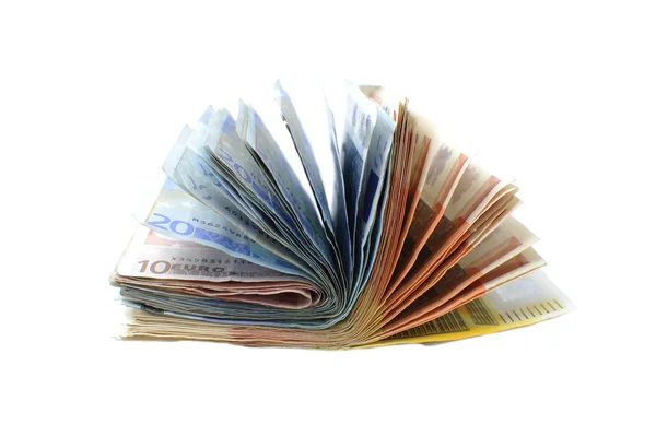 Euro bills Royalty Free Stock Photos