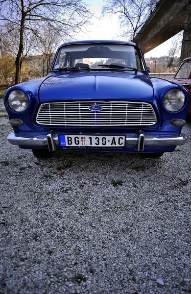 Belgrade car show — Stock Photo, Image