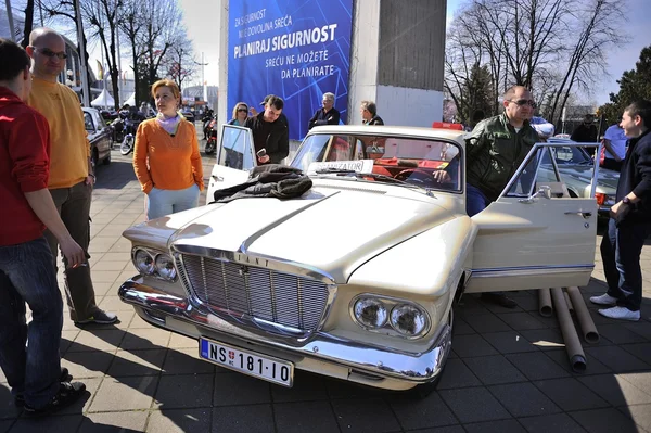 Belgrade autoshow — Stockfoto