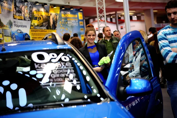 Belgrade car show — Stock Photo, Image