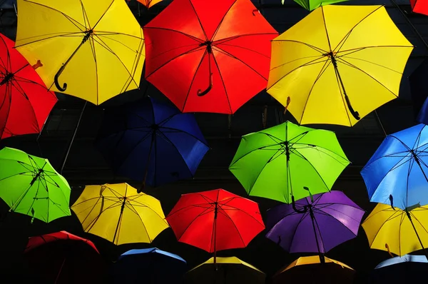 색된 우산 — 스톡 사진