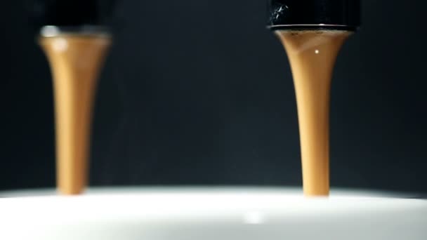 36, café, blanco, taza, detalle, 1385, HD.mov — Vídeos de Stock