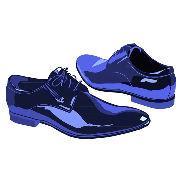 Zapatos de patente — Vector de stock