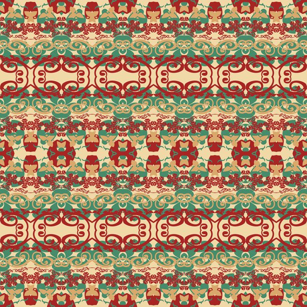 Seamless pattern in retro style