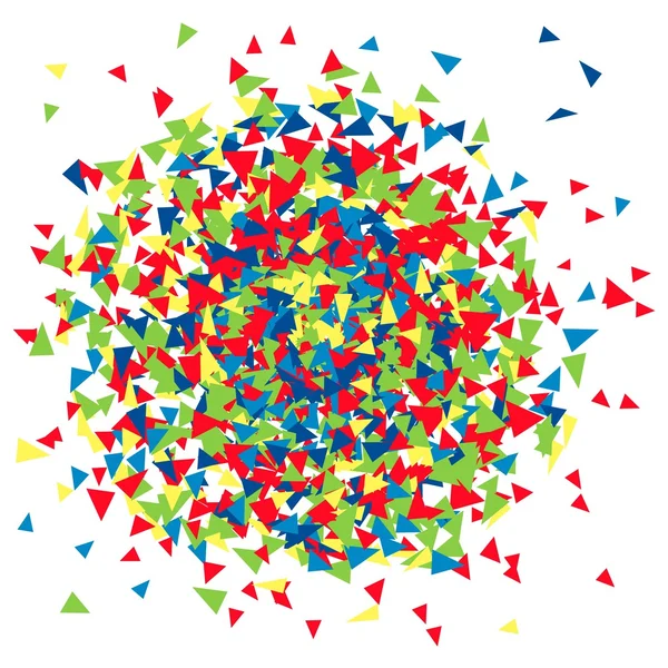 Le fond des triangles dispersés — Image vectorielle