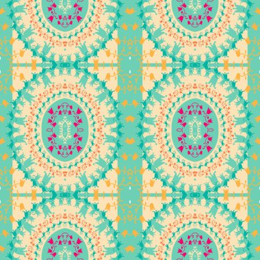 Etnik tarzda kusursuz desen