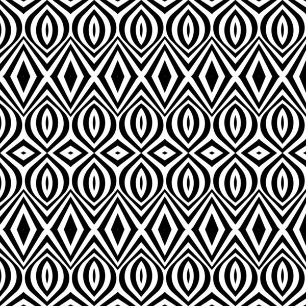 Zwart-wit patroon vintage — Stockvector