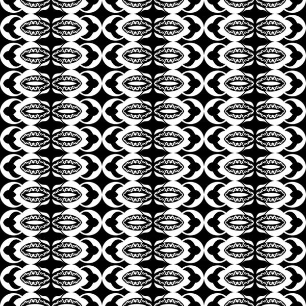 Black-and-white pattern vintage — Stock Vector