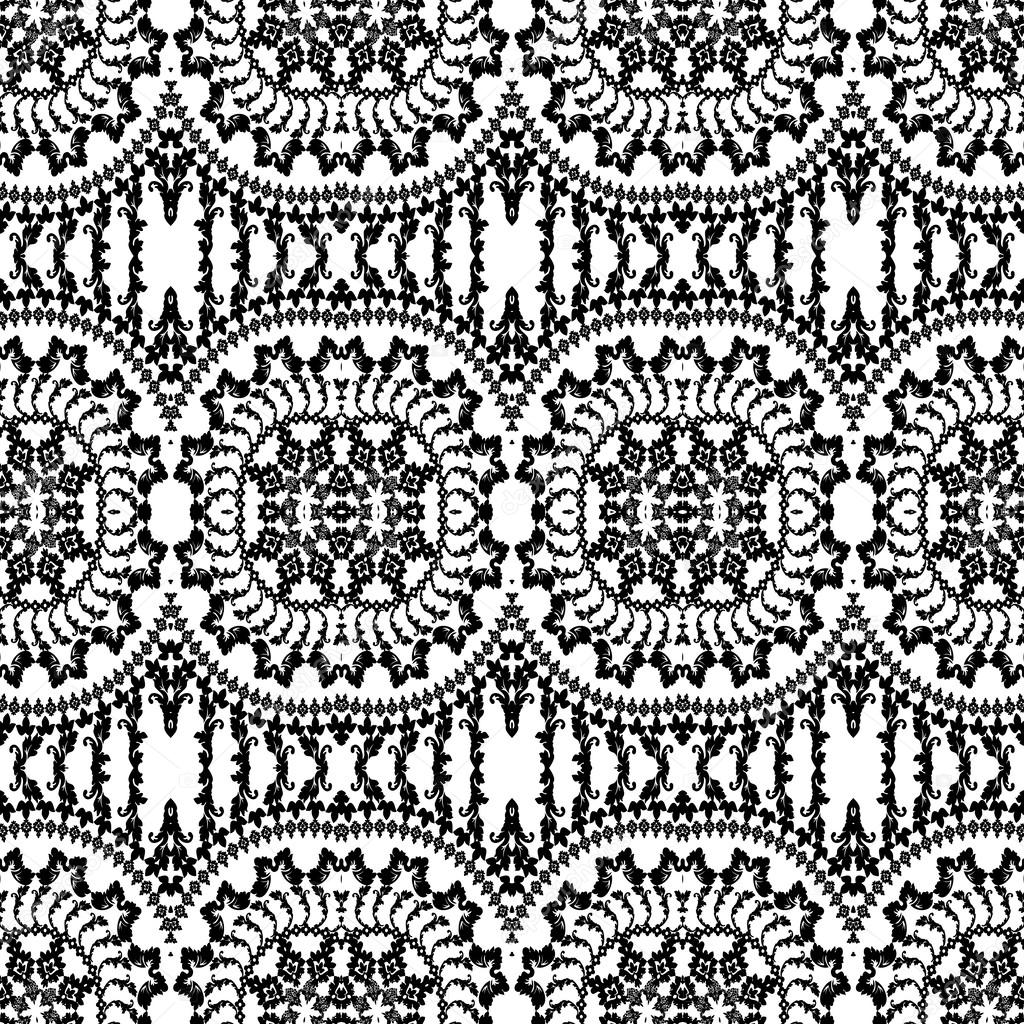 Black-and-white pattern vintage