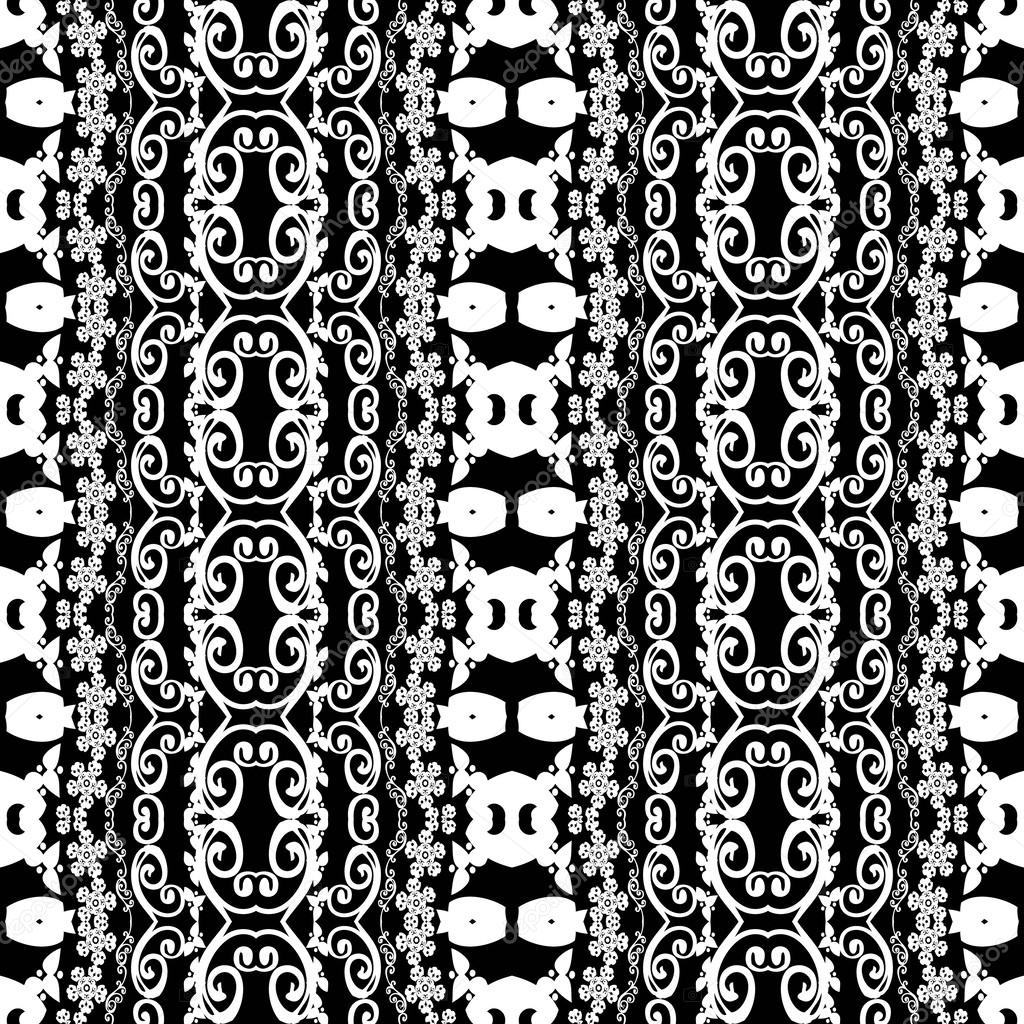 Black-and-white pattern vintage