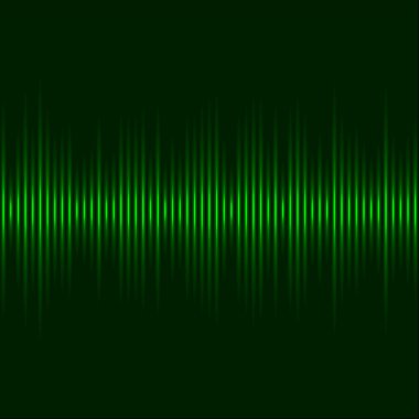 Dijital ekolayzer. vektör çizim