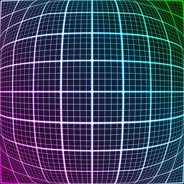 Square grid background. Vector illustration. — Stock Vector