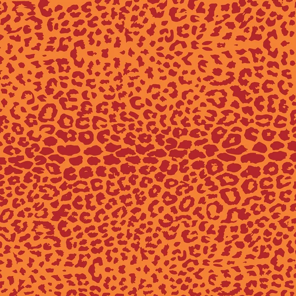 Patrón de leopardo, repetición de fondo — Vector de stock