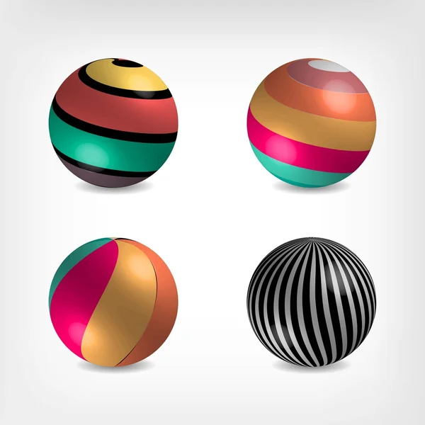 Bolas de volumen — Vector de stock