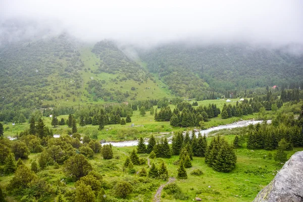 Caminando en las montañas de Tien Shan — Foto de Stock