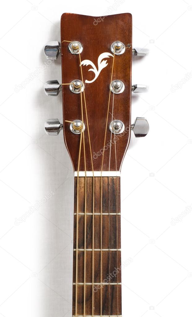 Acoustic Guitar head ⬇ Stock Photo, Image by © mihakonceptcorn 42314789