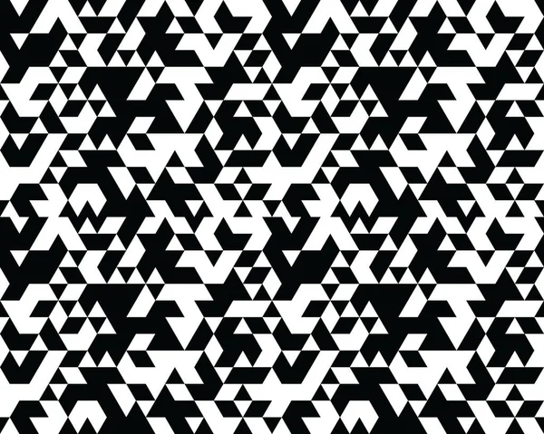 Seamless Background Black Polygonal Pattern Creative Design Templates — Stock vektor