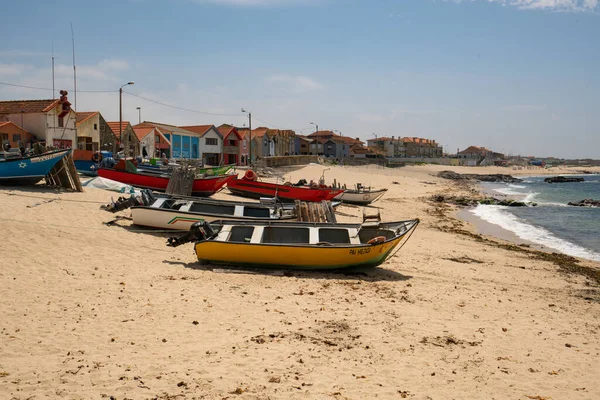 Fishermen Vilage Vila Cha Fishing Boats Beaches Fishermen Houses Portugal — Fotografia de Stock