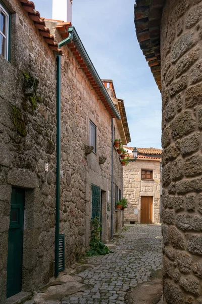 Monsanto Histórico Pueblo Casas Piedra Portugal — Foto de Stock