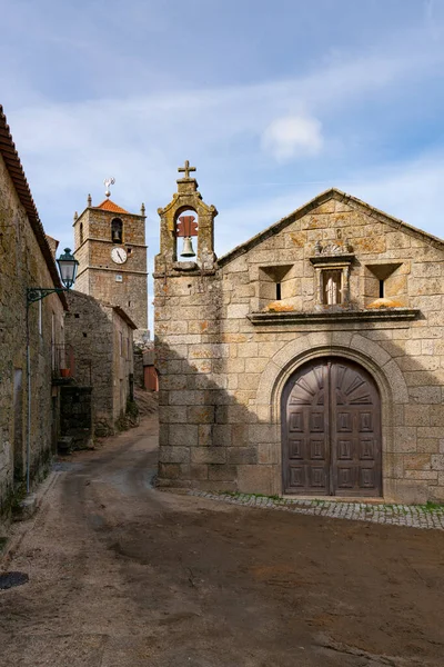 Monsanto Historic Village Stone Church Houses Portugal — Foto de Stock