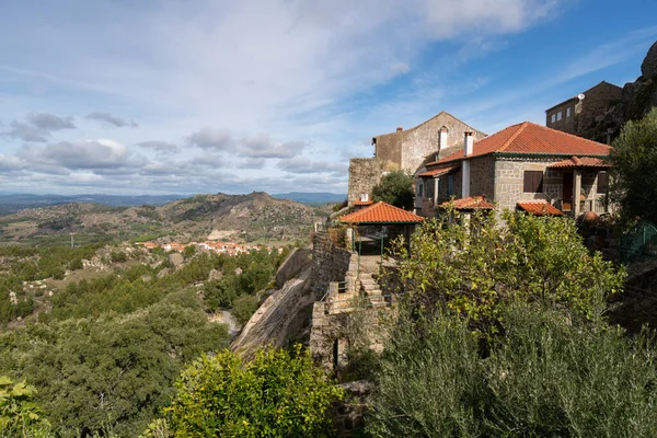 Monsanto Historic Village Stone Houses Rooftops Landscape Portugal — Stock Photo, Image