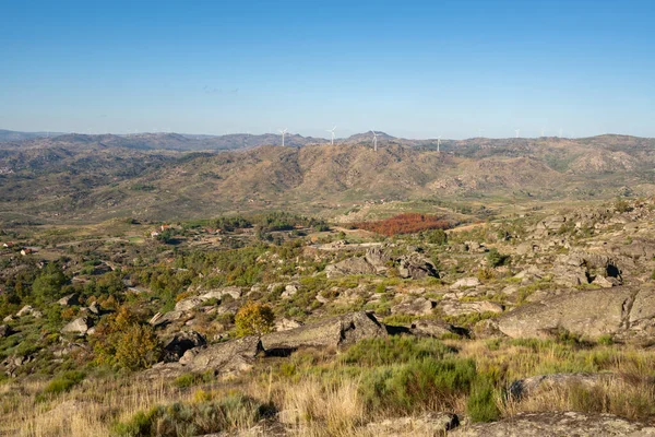 Sortelha Vista Del Paisaje Natural Portugal — Foto de Stock