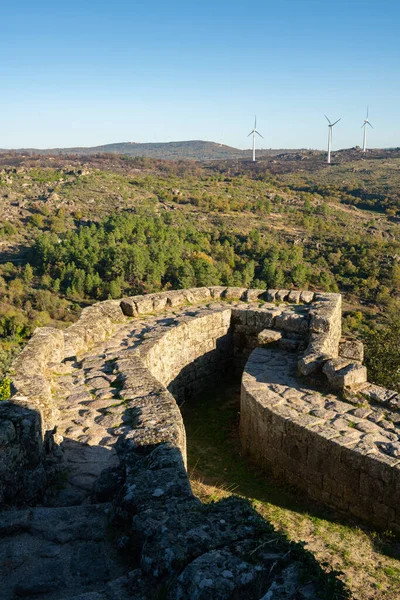 Sortelha Antiguo Castillo Medieval Piedra Portugal — Foto de Stock