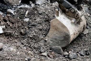 derin bir hendek Kazı ekskavatör