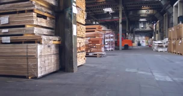 Footage Warehouse Xylon Corporation Sarajevo Located Sarajevo Kanton Sarajevo Bosnia — стоковое видео