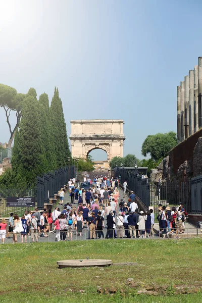 Roma Italia Giugno 2019 Uno Dei Punti Riferimento Più Famosi — Foto Stock