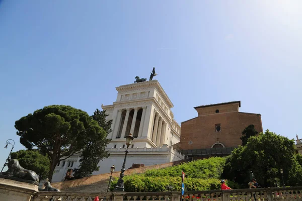 Rome Italie Juin 2019 Des Monuments Les Célèbres Monde Forum — Photo